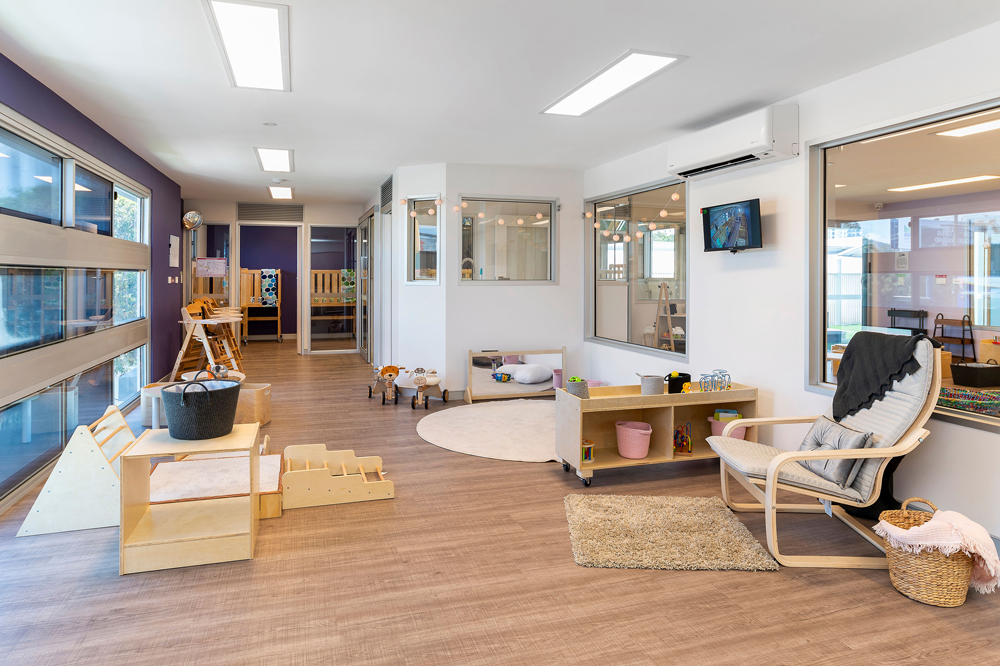 nursery room in a Gold Coast daycare centre