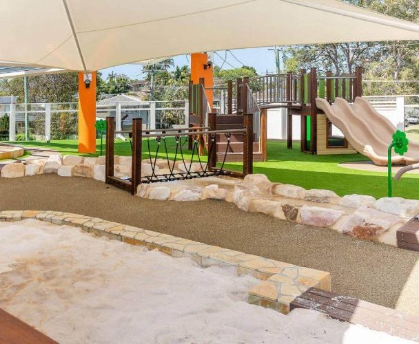 Outdoor area at Jacaranda Early Education Biggera Waters